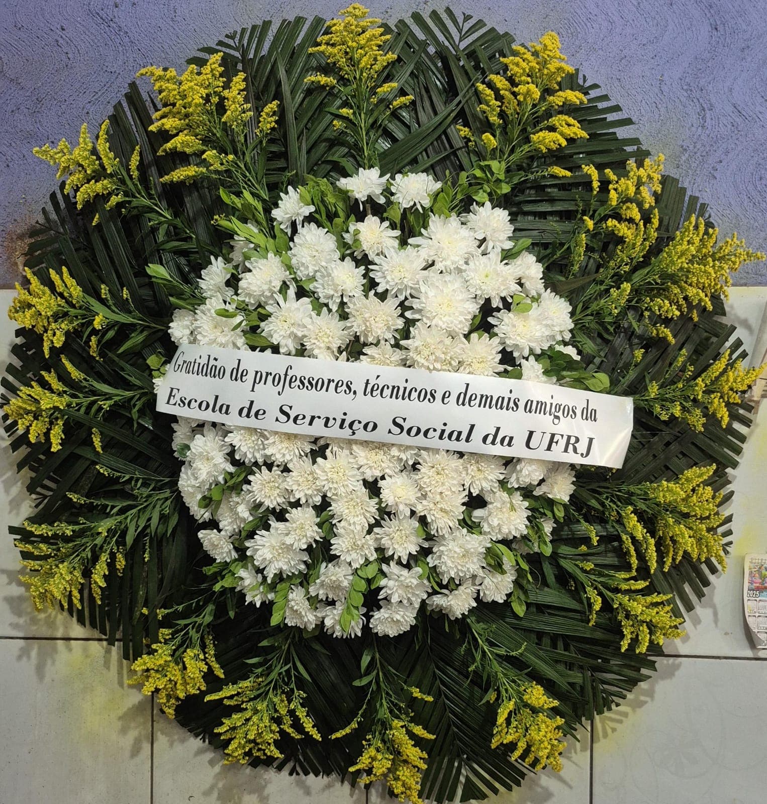 Coroa de flores C02
