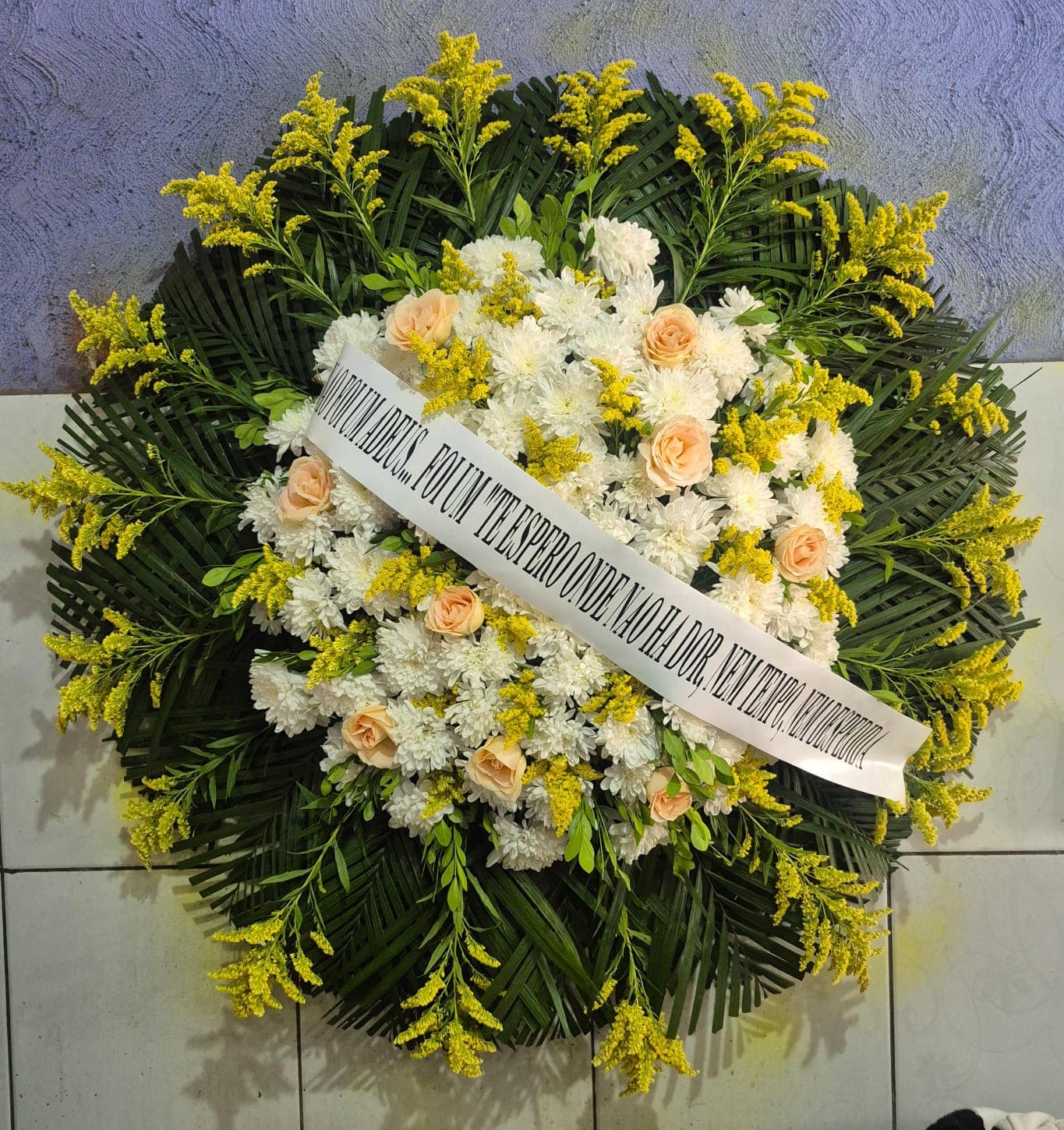 Coroa de flores C03
