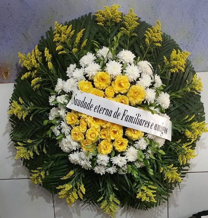 Coroa de flores C04