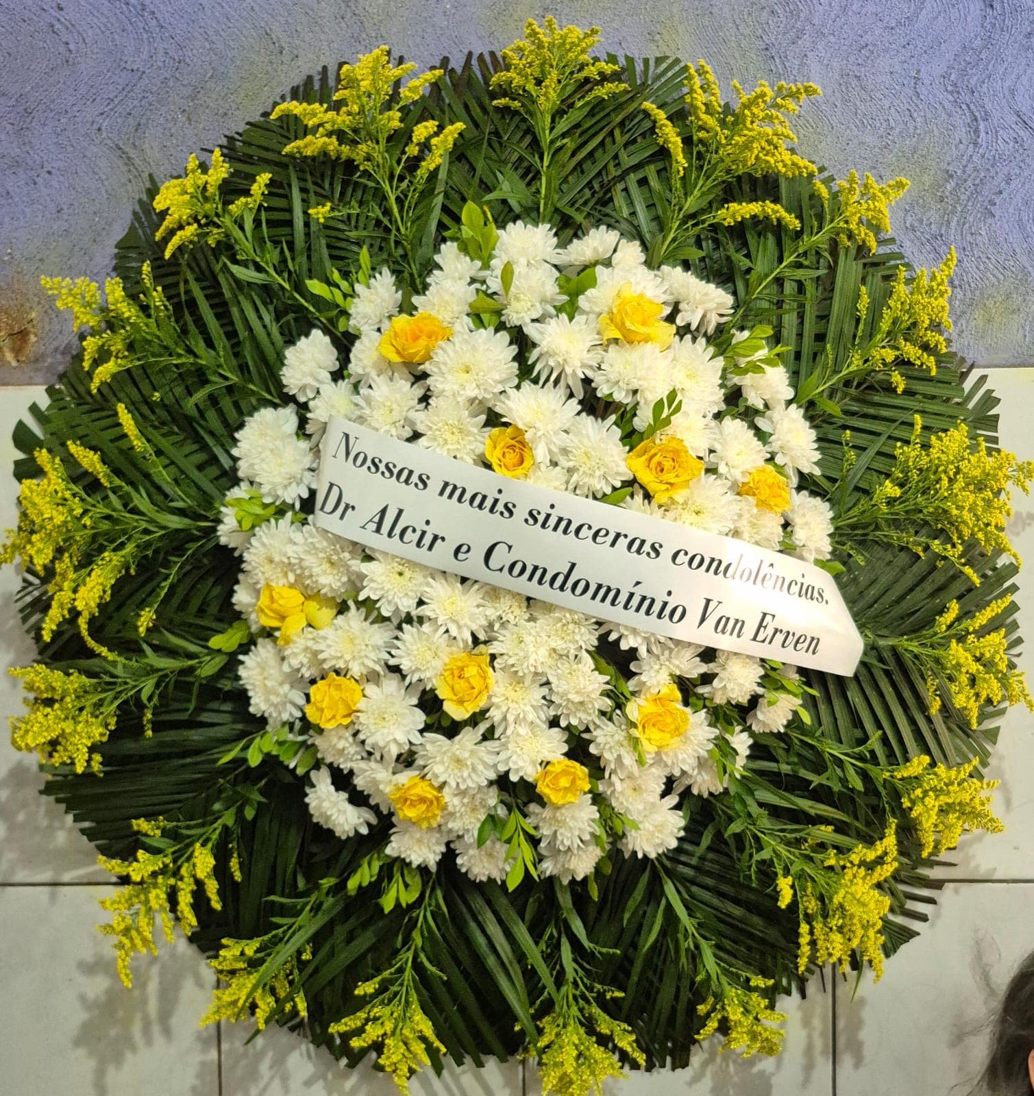 Coroa de flores C05