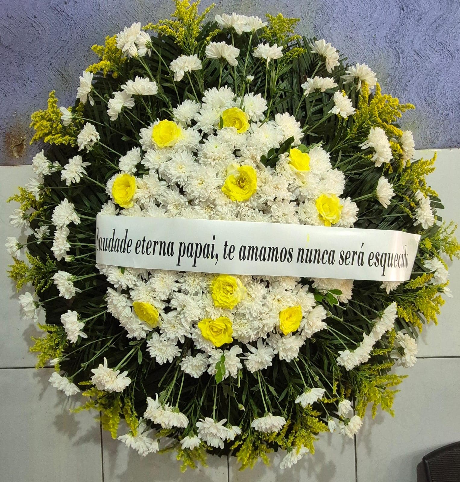Coroa de flores C07
