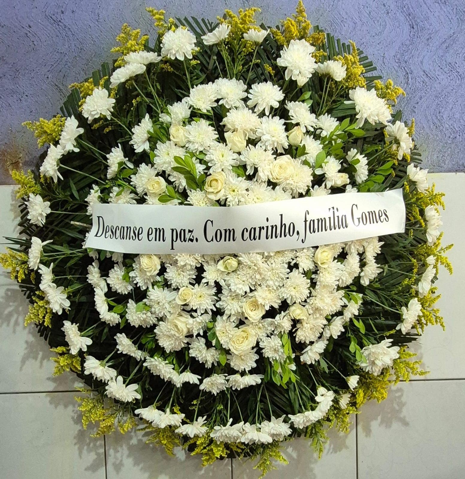 Coroa de flores C08