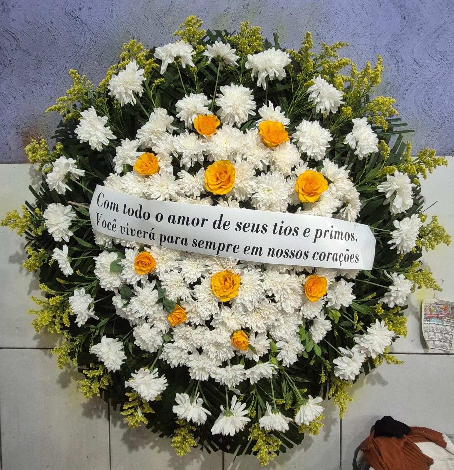 Coroa de flores C10