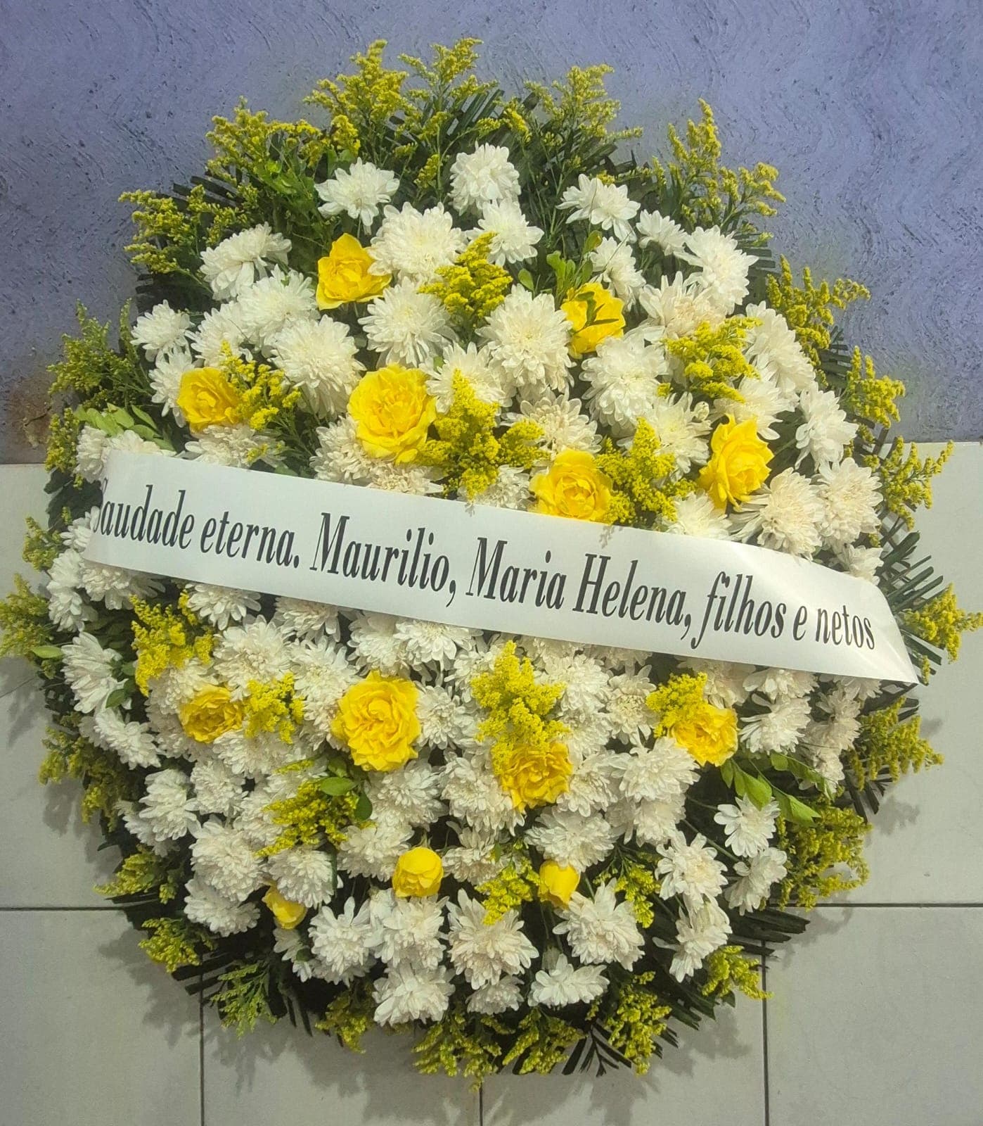 Coroa de flores C11