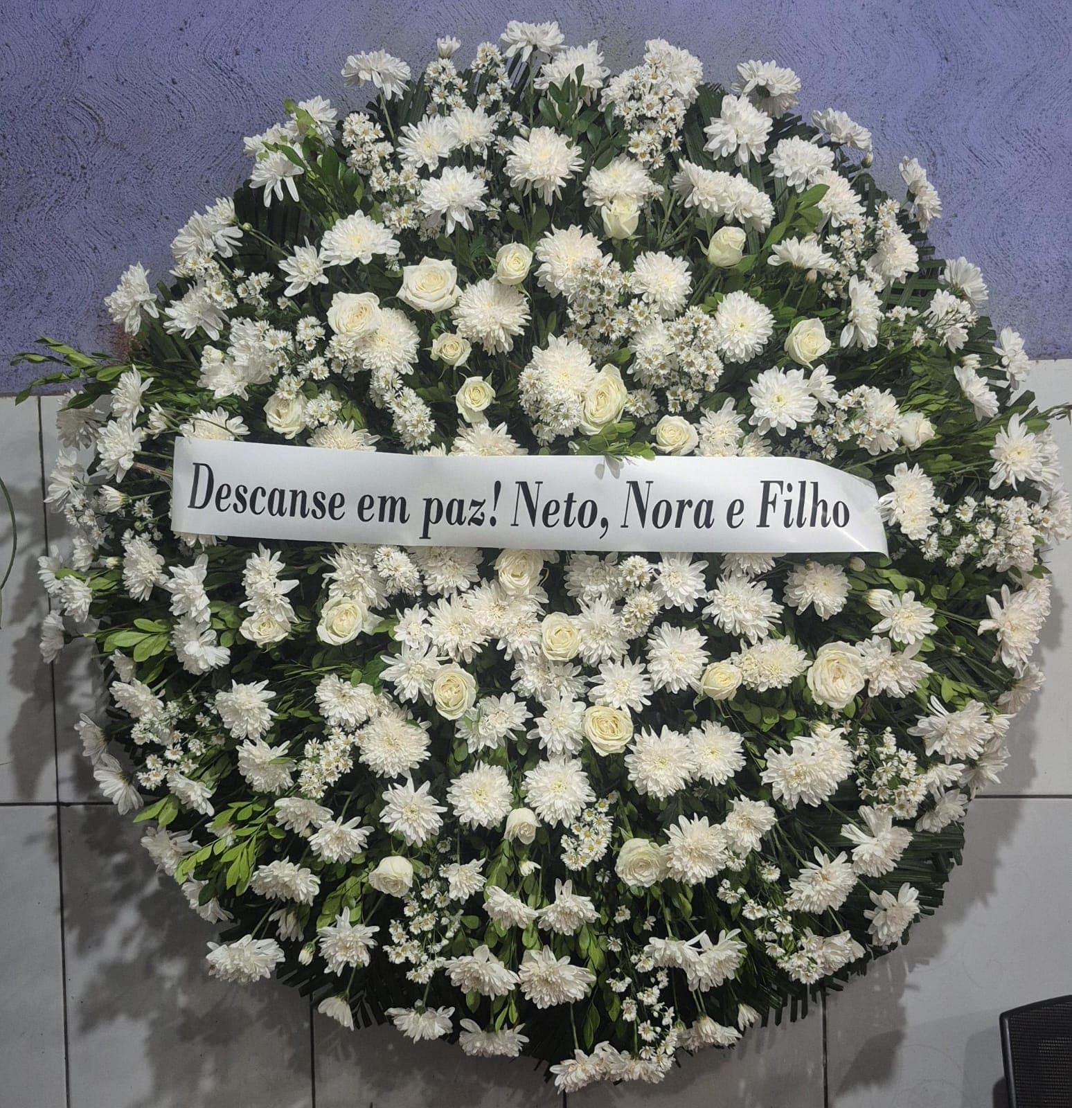 Coroa de flores C14