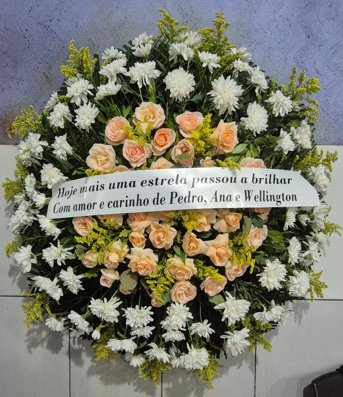 Coroa de flores C16