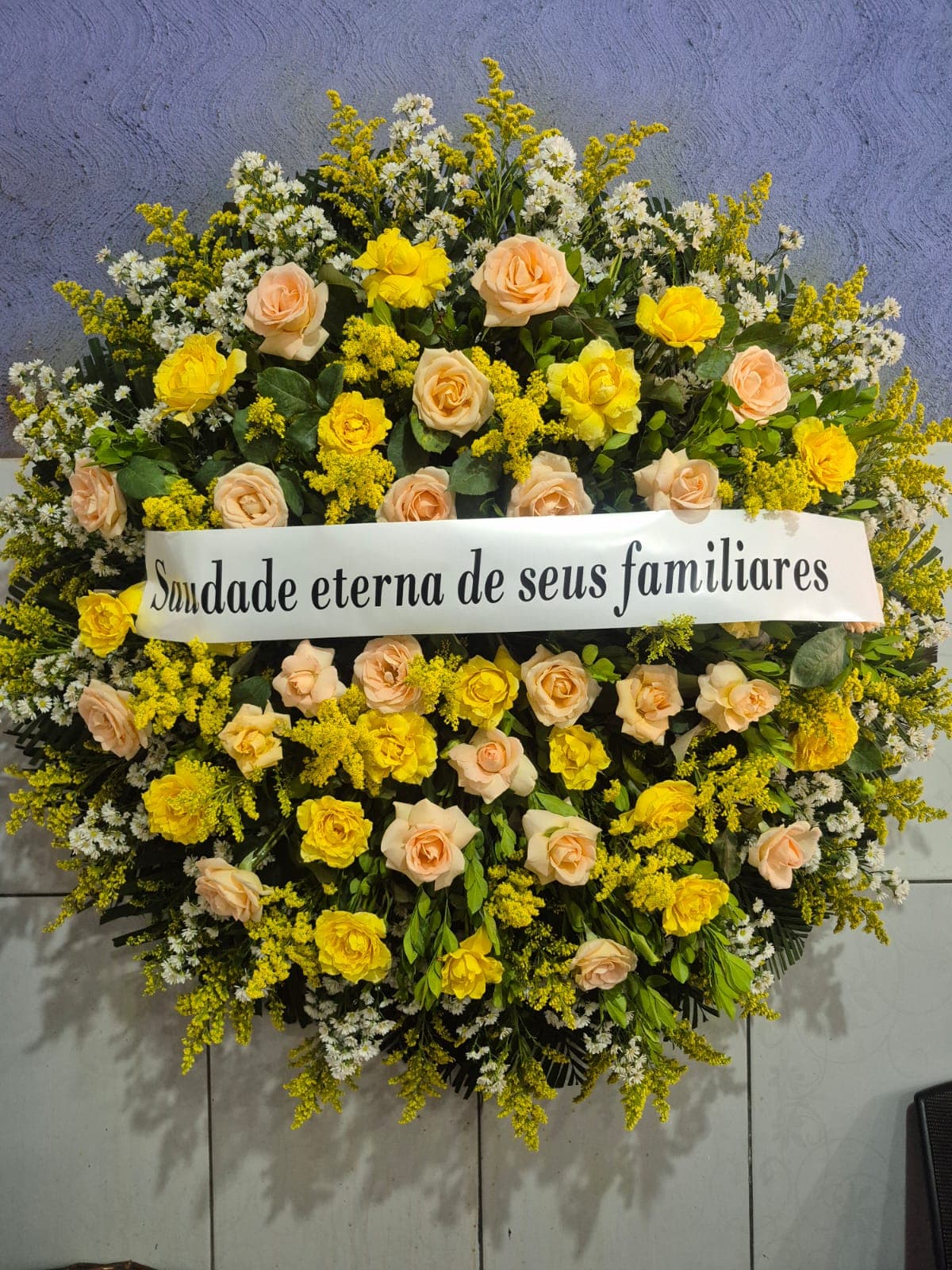 Coroa de flores C18
